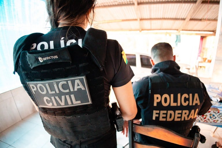 Nos últimos dez dias, a Ficco efetuou um total de 50 mandados judiciais contra membros de facção – Foto: Polícia Federal do Acre
