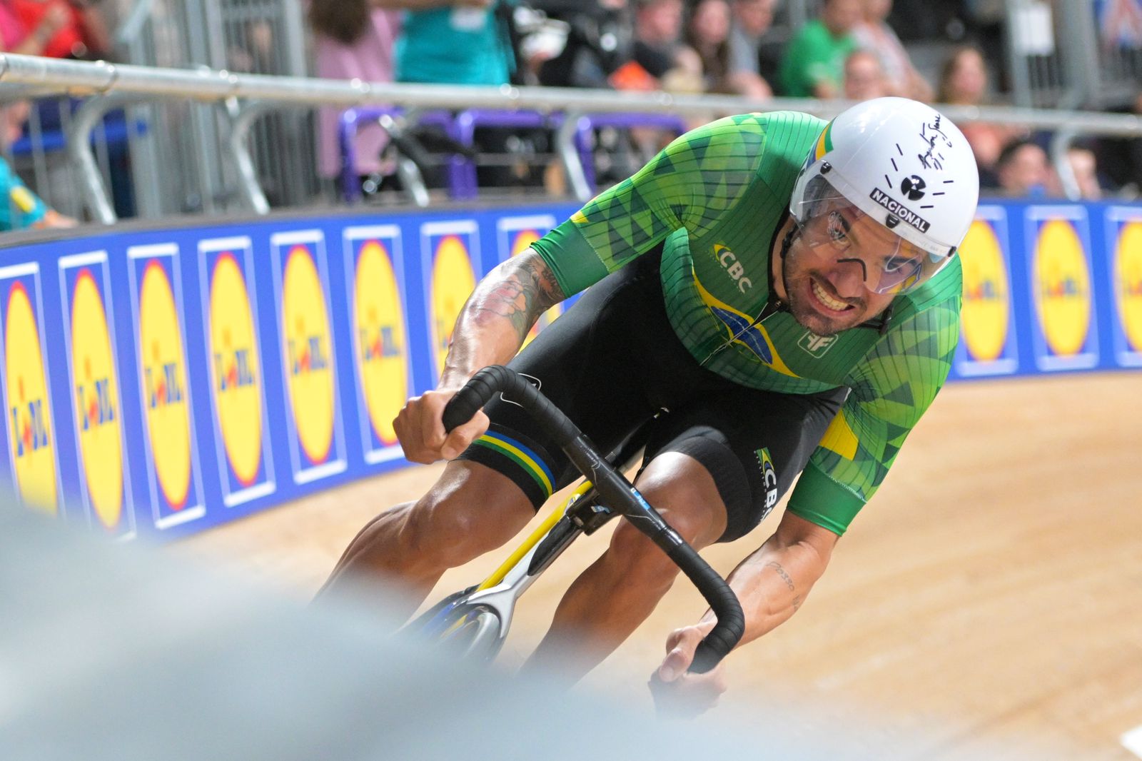 Brasileiro é bronze no Campeonato Mundia de Ciclismo, na Escócia - Foto: Reprodução/ JB-Benavent/ CBC