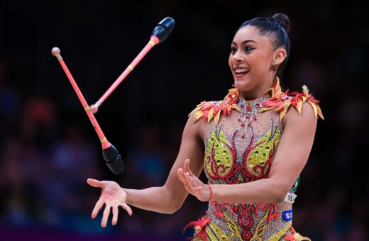 Atleta de Ginástica Rítmica conquista vaga para as Olímpiadas 2024, em Paris - Foto: Reprodução/ CBG