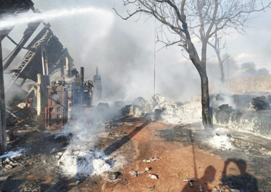 Não houve vítima em incêndio