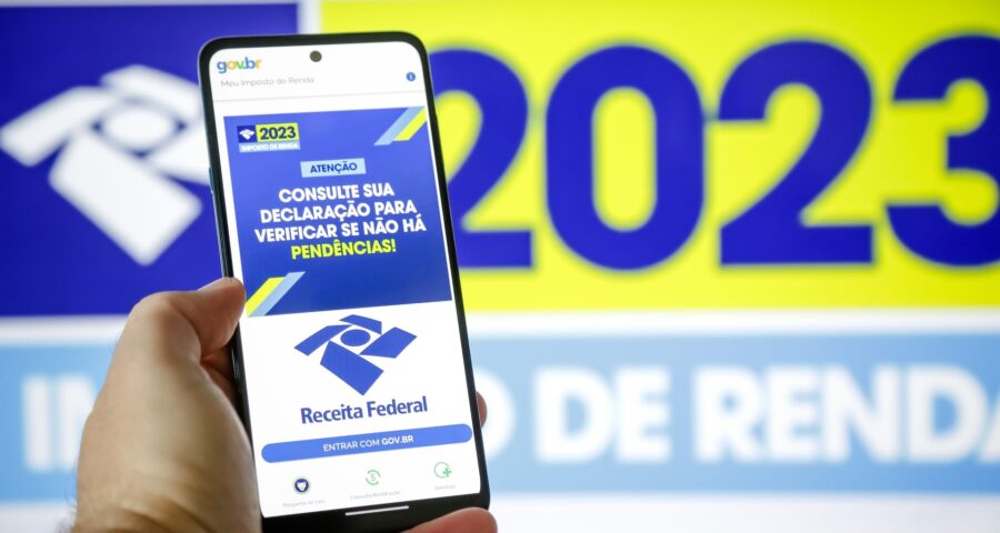 Receita Federal recebeu mais de 41 milhões de declarações de IRPF de 2023 - Foto: Luis Lima Jr/ Foto Arena/ Estadão Conteúdo