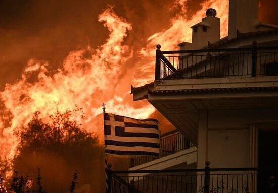 Incêndios na Grécia são os maiores da história da UE