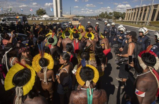 Manifestação na Esplanada dos Ministérios