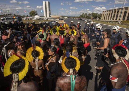 Manifestação na Esplanada dos Ministérios