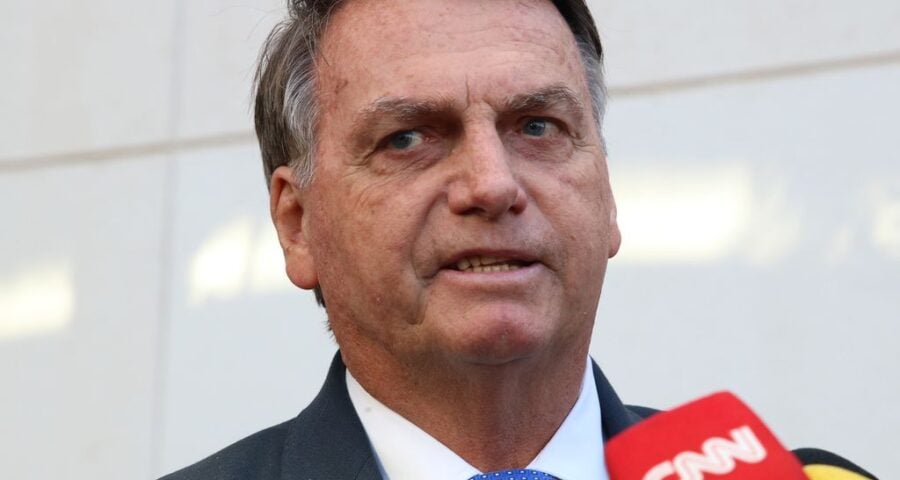 Ex-presidente Jair Bolsonaro terá dois assessores para acompanha-lo durante viagem à Argentina - Foto: Reprodução/ Tânia Rêgo/ Agência Brasil