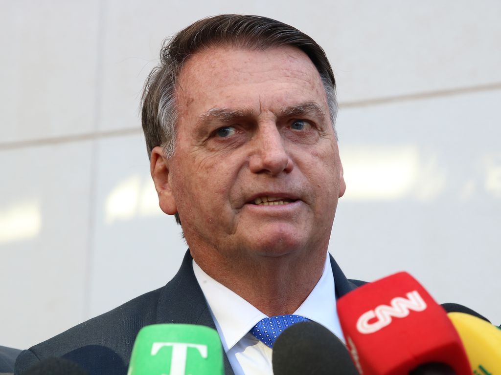 Ex-presidente Jair Bolsonaro terá dois assessores para acompanha-lo durante viagem à Argentina - Foto: Reprodução/ Tânia Rêgo/ Agência Brasil