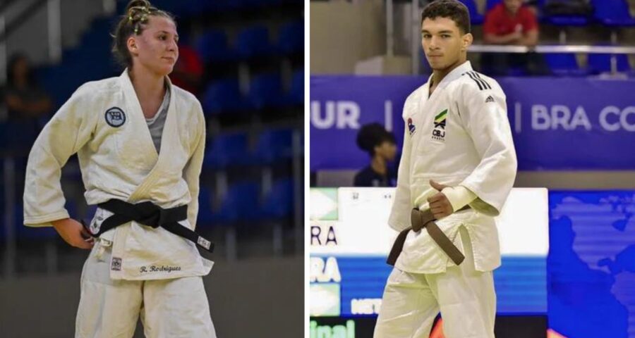 Os atletas brasileiros finalizam sua participação na competição em quinto lugar no Mundial de Judô Sub-18 - Foto: Reprodução/ X @JudoCBJ