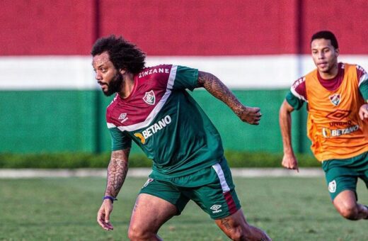 Marcelo é suspenso por três jogos pela Conmebol e desfalcará o Fluminense nos próximos jogos das quartas de finais da Libertadores - Foto: Reprodução/ Instagram @marcelotwelve