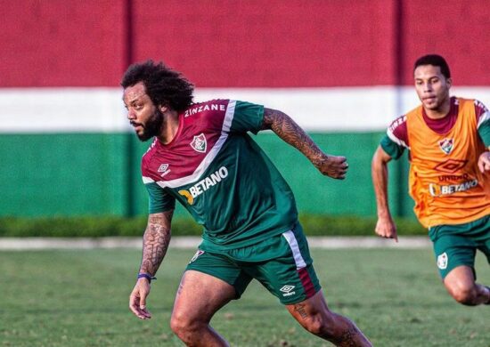 Marcelo é suspenso por três jogos pela Conmebol e desfalcará o Fluminense nos próximos jogos das quartas de finais da Libertadores - Foto: Reprodução/ Instagram @marcelotwelve