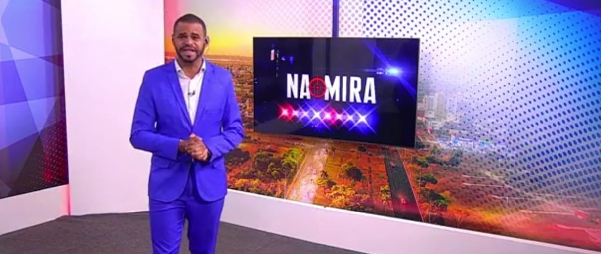 Programa Na Mira, da TV Norte Tocantins, é apresentado por Otávio Pernambucano - Foto: Reprodução/TV Norte Tocantins