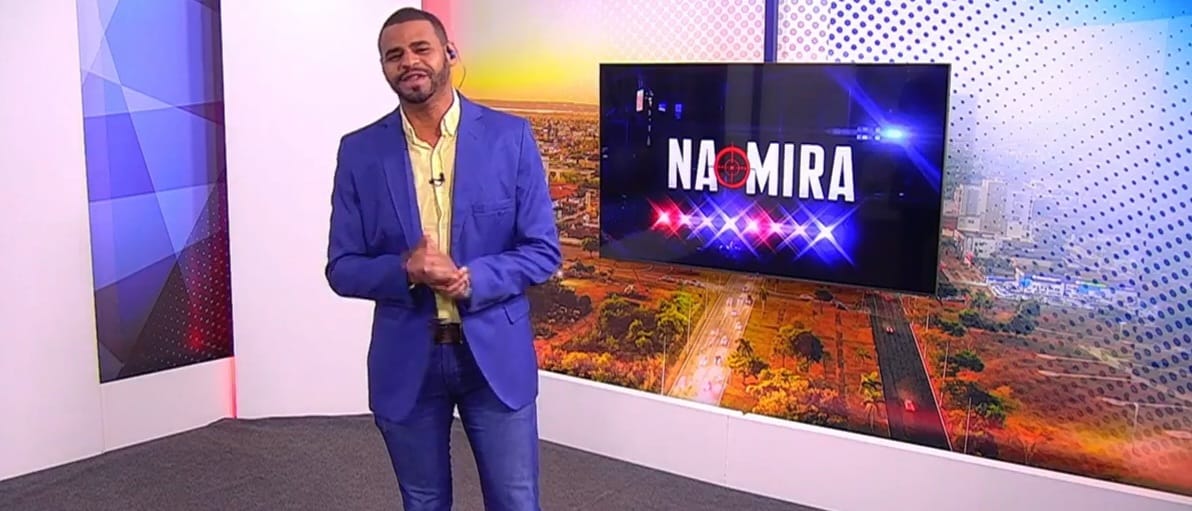 Programa Na Mira, da TV Norte Tocantins, é apresentado por Otávio Pernambucano - Foto: Reprodução/TV Norte Tocantins