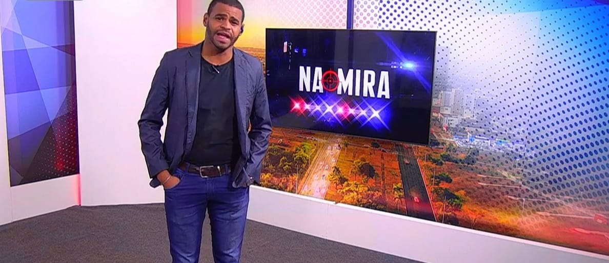 Programa Na Mira, da TV Norte Tocantins, é apresentado por Otávio Pernambucano - Foto: Reprodução/TV Norte Tocantins