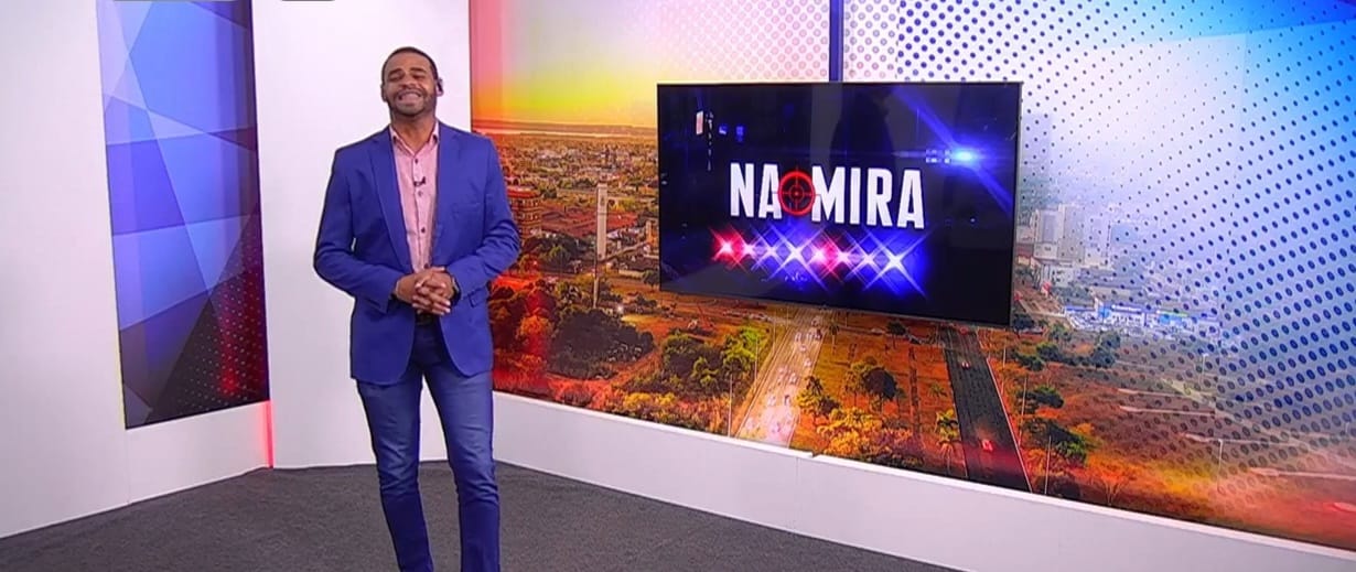 Programa Na Mira, da TV Norte Tocantins, é apresentado por Otávio Pernambucano - Foto: Reprodução/TV Norte Tocantins