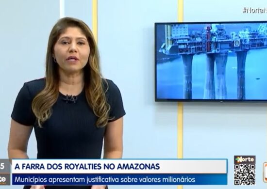 O Norte Notícias é apresentado por Mariana Rocha – Foto: Reprodução/TV Norte Amazonas