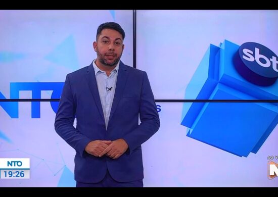 Jornal Notícias Tocantins é apresentado por Guga Mello – Foto: Reprodução/TV Norte Tocantins