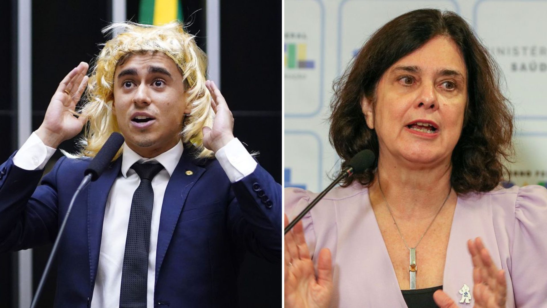 Nikolas Ferreira pergunta 'se homem menstrua' para ministra da Saúde na Câmara