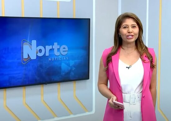 O Norte Notícias é apresentado por Mariana Rocha – Foto: Reprodução/TV Norte Amazonas