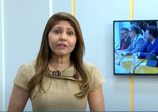 O Norte Notícias é apresentado por Mariana Rocha – Foto: Reprodução/TV Norte Amazonas