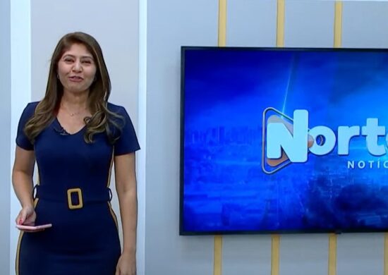 O Norte Notícias é apresentado por Mariana Rocha – Foto: Reprodução/TV Norte Amazonas