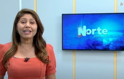 O Norte Notícias é apresentado por Mariana Rocha – Foto: Reprodução/TV Norte Amazonas