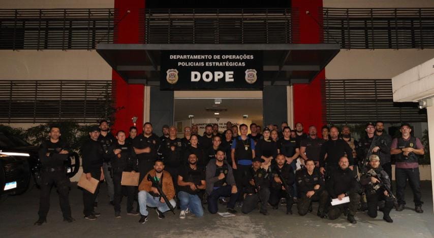 Mais de 100 policiais civis do Tocantins, São Paulo e Minas Gerais participaram da Operação para desarticular crimes de ataques virtuais