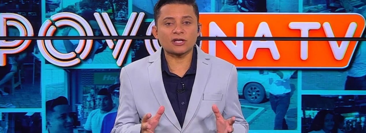 Programa Povo Na Tv foi apresentado por Léo Cândido - Foto: Reprodução/TV Norte Tocantins