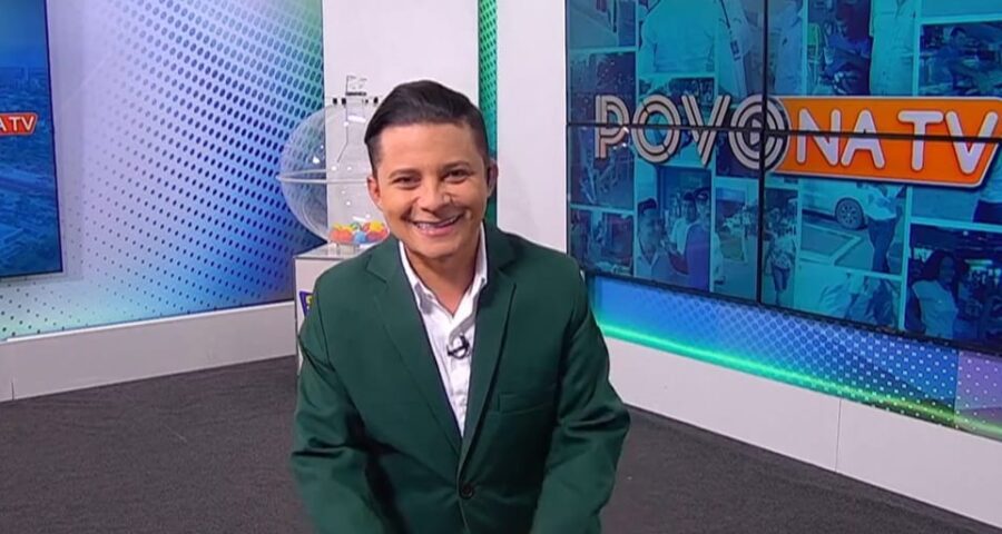 Programa Povo Na Tv foi apresentado por Léo Cândido - Foto: Reprodução/TV Norte Tocantins