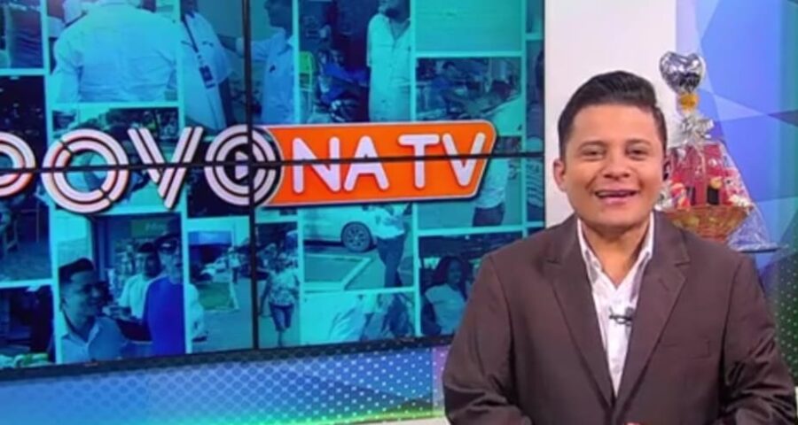 Programa Povo Na Tv foi apresentado por Léo Cândido - Foto: Reprodução/TV Norte Tocantins