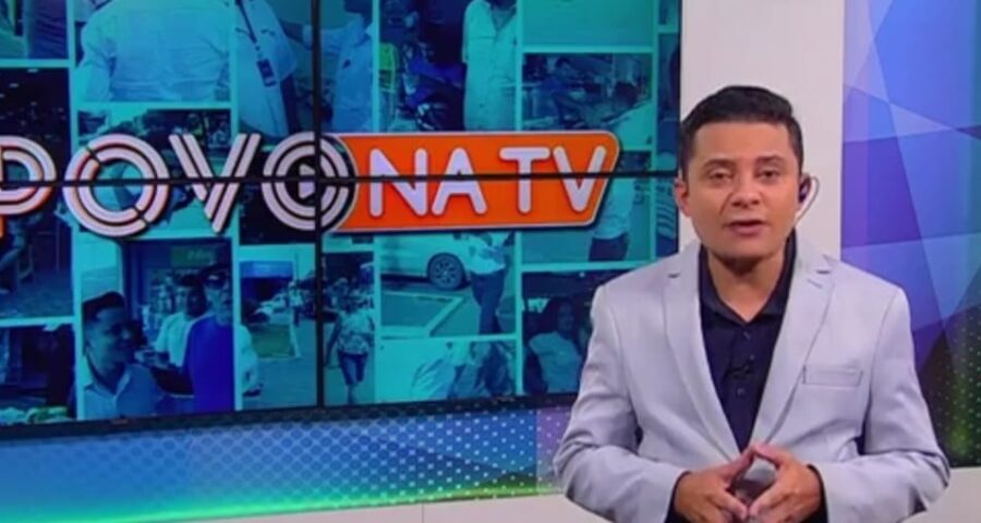 Programa Povo Na Tv foi apresentado por Léo Cândido - Foto: Reprodução/TV Norte Tocantins