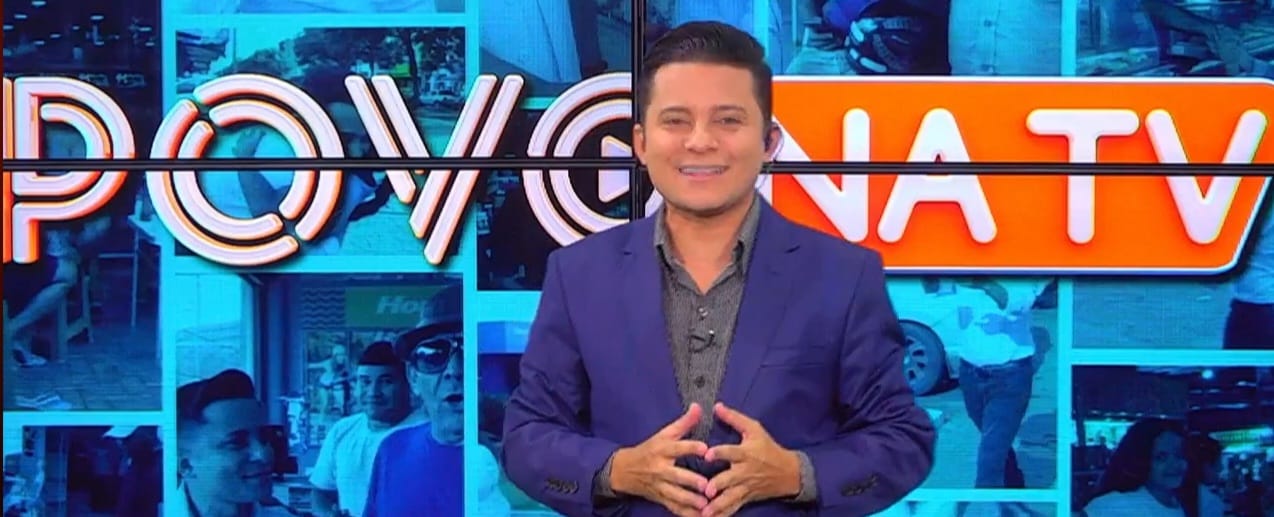 Programa Povo Na Tv foi apresentado por Léo Cândido - Foto: Reprodução/TV Norte Tocantins