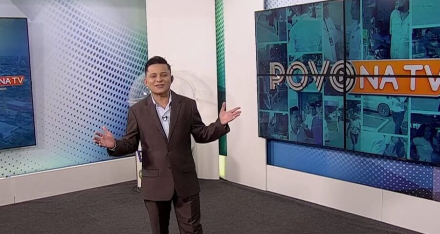 Programa Povo Na Tv foi apresentado por Léo Cândido - Foto: Reprodução/TV Norte Tocantins