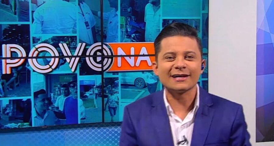 Programa Povo Na Tv foi apresentado por Léo Cândido - Foto: Reprodução/TV Norte Tocantins