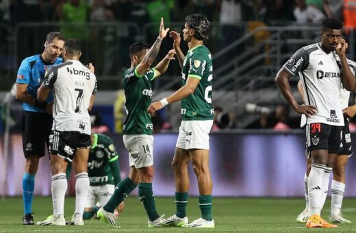 Palmeiras elimina o Atlético-MG pela terceira vez consecutiva - Foto: Reprodução/ Cesar Greco/Palmeiras/by Canon)