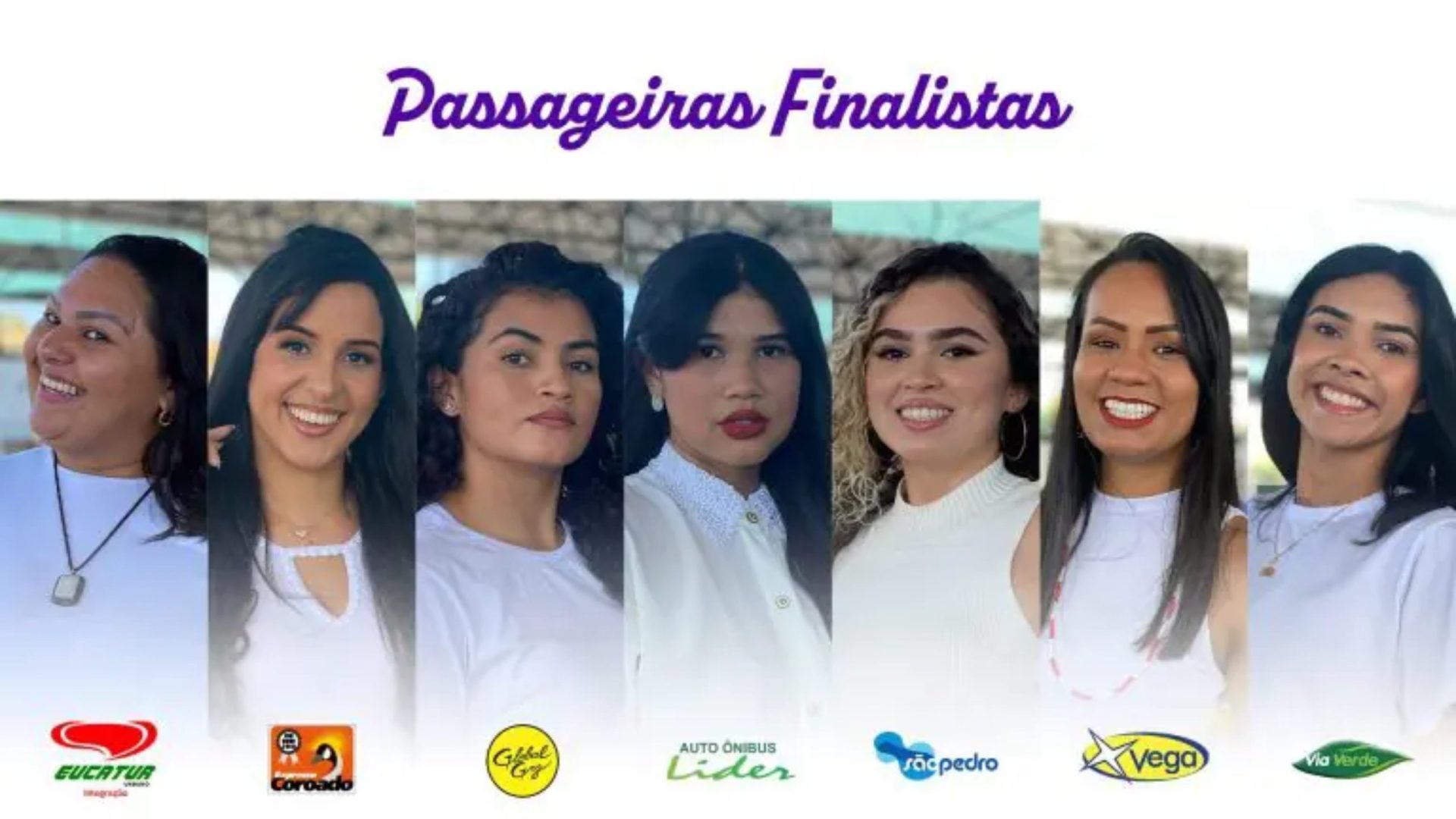 Passageiras finalistas do Musa do Busão - Foto: GNC
