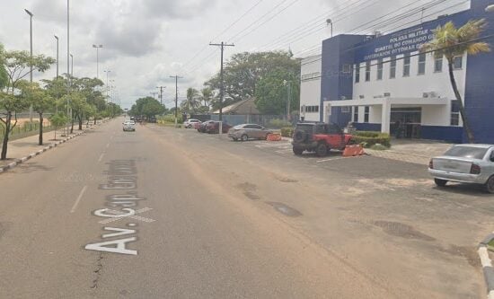 Trecho da Avenida Ene Garcez que será bloqueado - Foto: Reprodução/Google Maps