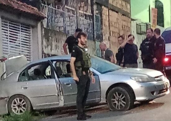 Durante o resgate, três suspeitos foram presos próximo do cativeiro no bairro Novo Israel, Zona Norte de Manaus - Foto: Divulgação/PC-AM