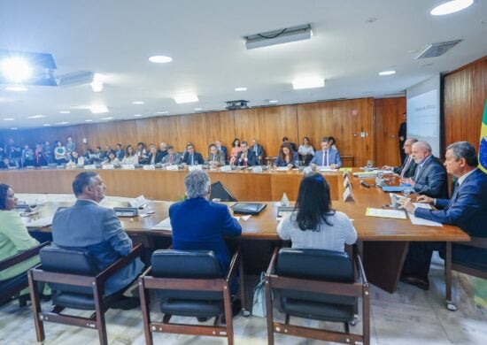 Lula em reunião com os ministros em março de 2023 no Palácio do Planalto, Brasília - DF - Foto: Ricardo Stuckert/PR