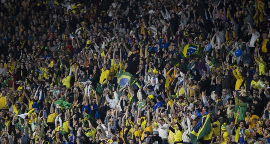 Jogo entre Brasil e França registra o 2º maior número de público na fase grupos da Copa do Mundo Feminina 2023 - Foto: Reprodução/ Thais Magalhães/ CBF