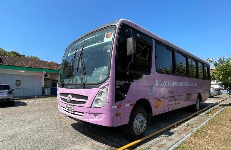 Ônibus para assistência às mulheres vítimas violências domésticas atenderão em Manaus - Foto: Divulgação/PC-AM