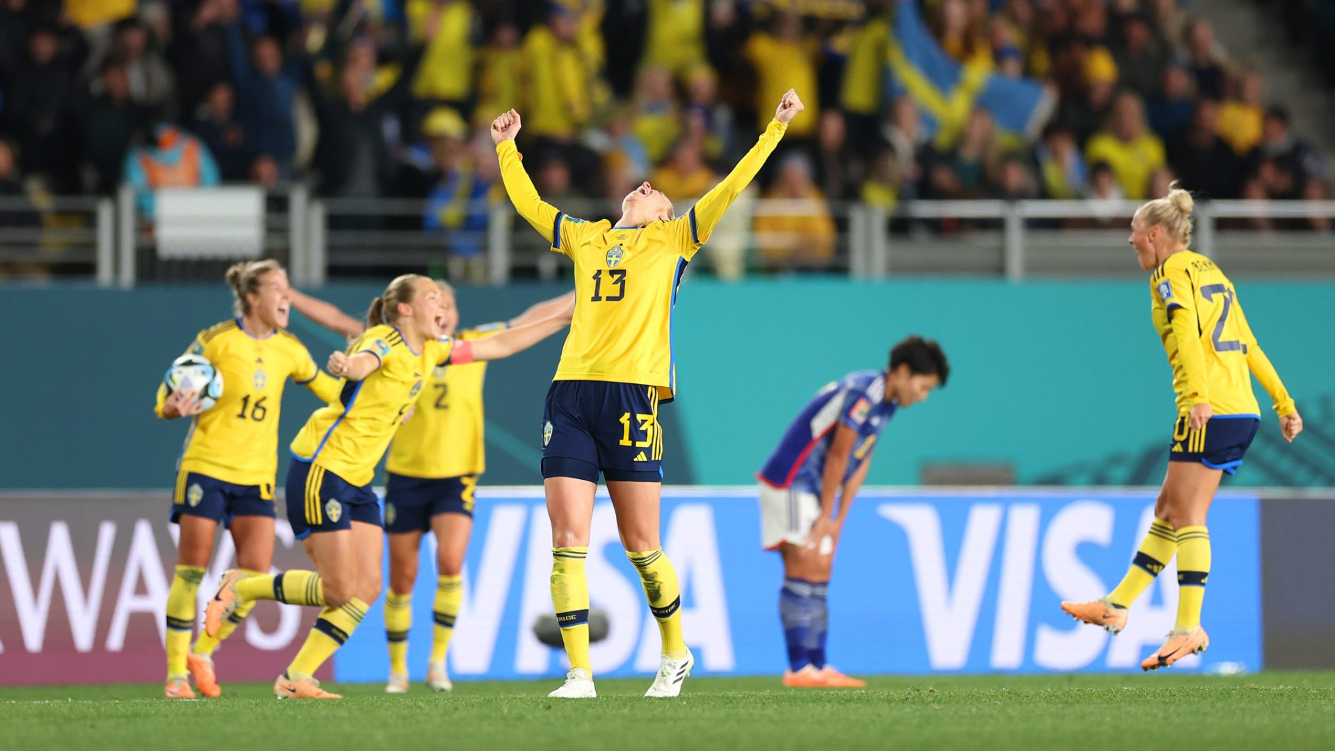 Suécia bate Japão e chega à semifinal da Copa do Mundo - Foto: Reprodução/ X @FIFAWWC