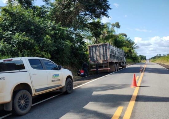 Aderr verificando transportadores de animais - Foto: Reprodução/Aderr