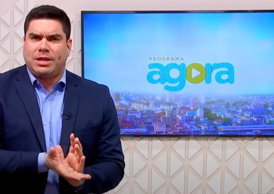 O Programa Agora é apresentado por Clayton Pascarelli – Foto: Reprodução/TV Norte Amazonas