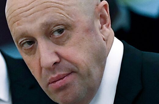 as facetas de Prigozhin líder de mercenários rebelde russo e chef de Putin