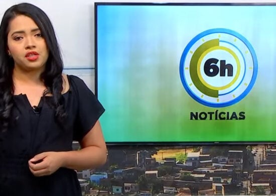 Jornal 6h Notícias foi apresentado por Luana Lima – Foto: Reprodução/TV Norte Amazonas