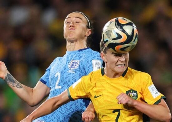 A Inglaterra vence a Austrália na manha desta quarta-feira (16) e disputa a final da Copa do Mundo pela primeira vez - Foto: Reprodução/ X @FIFAWWC