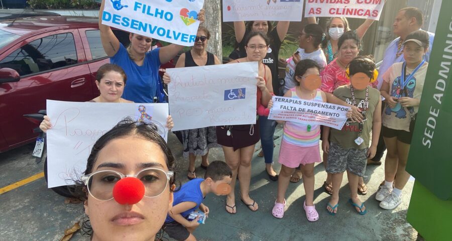 Mães de autistas denunciam planos de saúde por falta de assistência em Manaus - Foto: Reprodução/WhatsApp