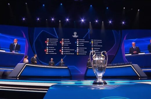 UEFA realizou sorteio das chaves de grupos da Champions League - Foto: Reprodução/ SBT Sports