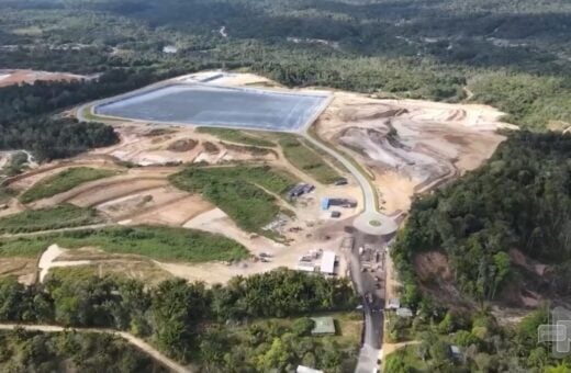 Construção de aterro sanitário na BR-174 para o fim dos lixões no Amazonas - Foto: Reprodução/TV Norte