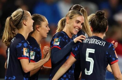 Holanda vence o Vietnã por 7 a 0 e fecha o Grupo E na liderança - Foto: Reprodução/ Twitter @FIFAWWC