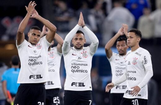 O Corinthians venceu por 2 a 1 o time argentino, na Neo Química Arena - Foto: Reprodução/ Twitter @Corinthians